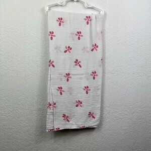 ❤️ Aden + Anais Pink Watercolor Flower Swaddle Blankets